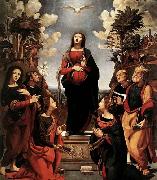 Piero di Cosimo, Immaculate Conception with Saints